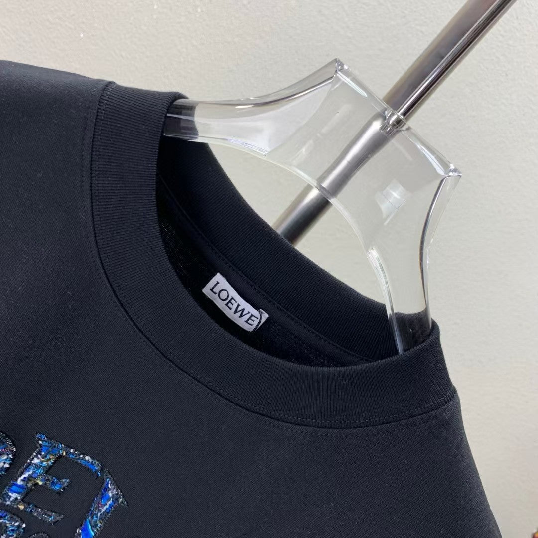 Men's round neck short sleeved T-shirt