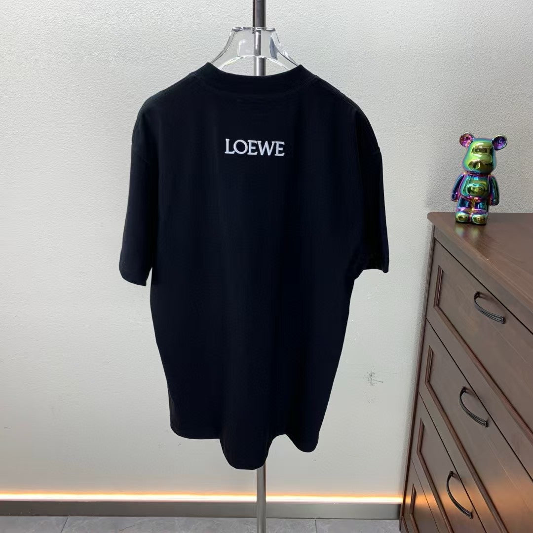 Men's round neck short sleeved T-shirt