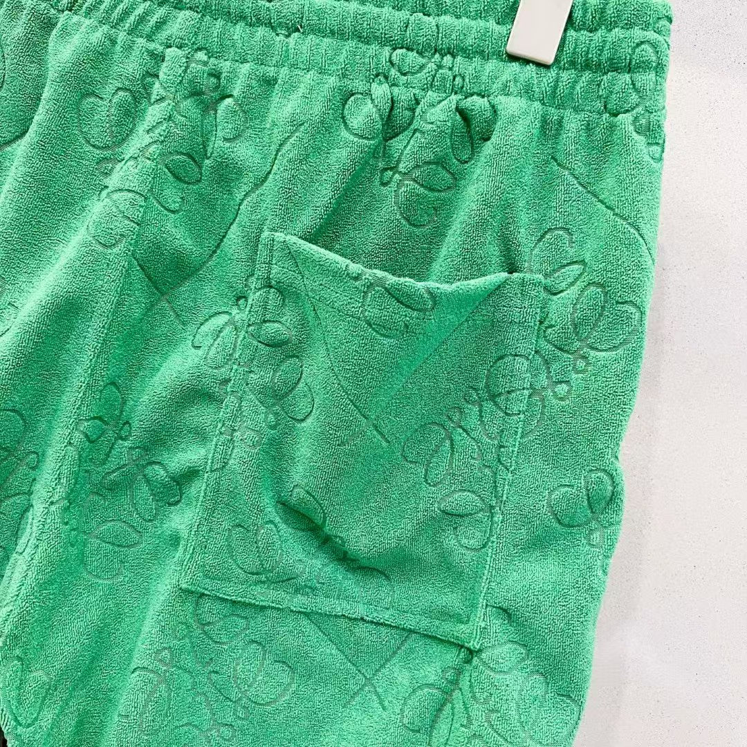 Customized jacquard fabric shorts