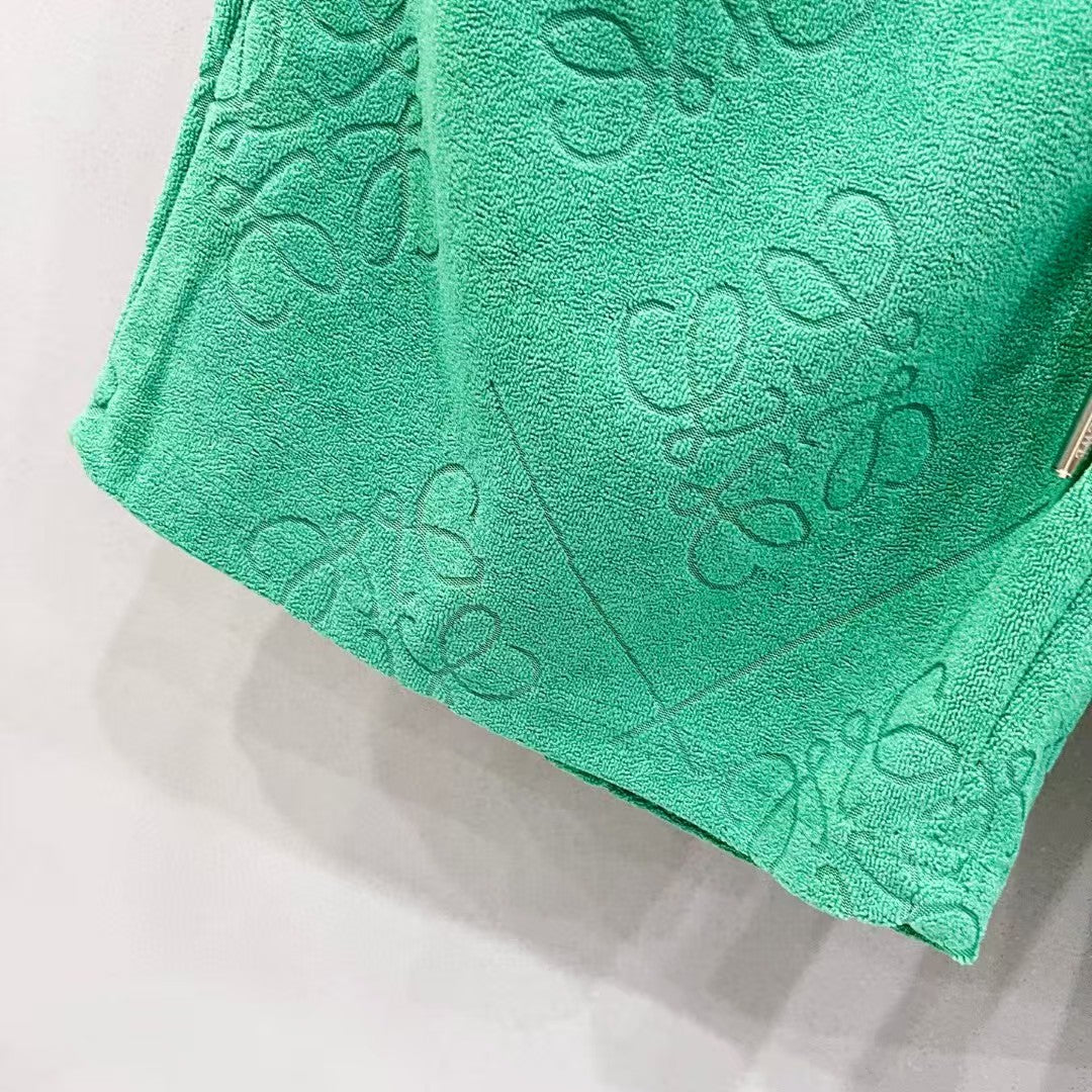 Customized jacquard fabric shorts
