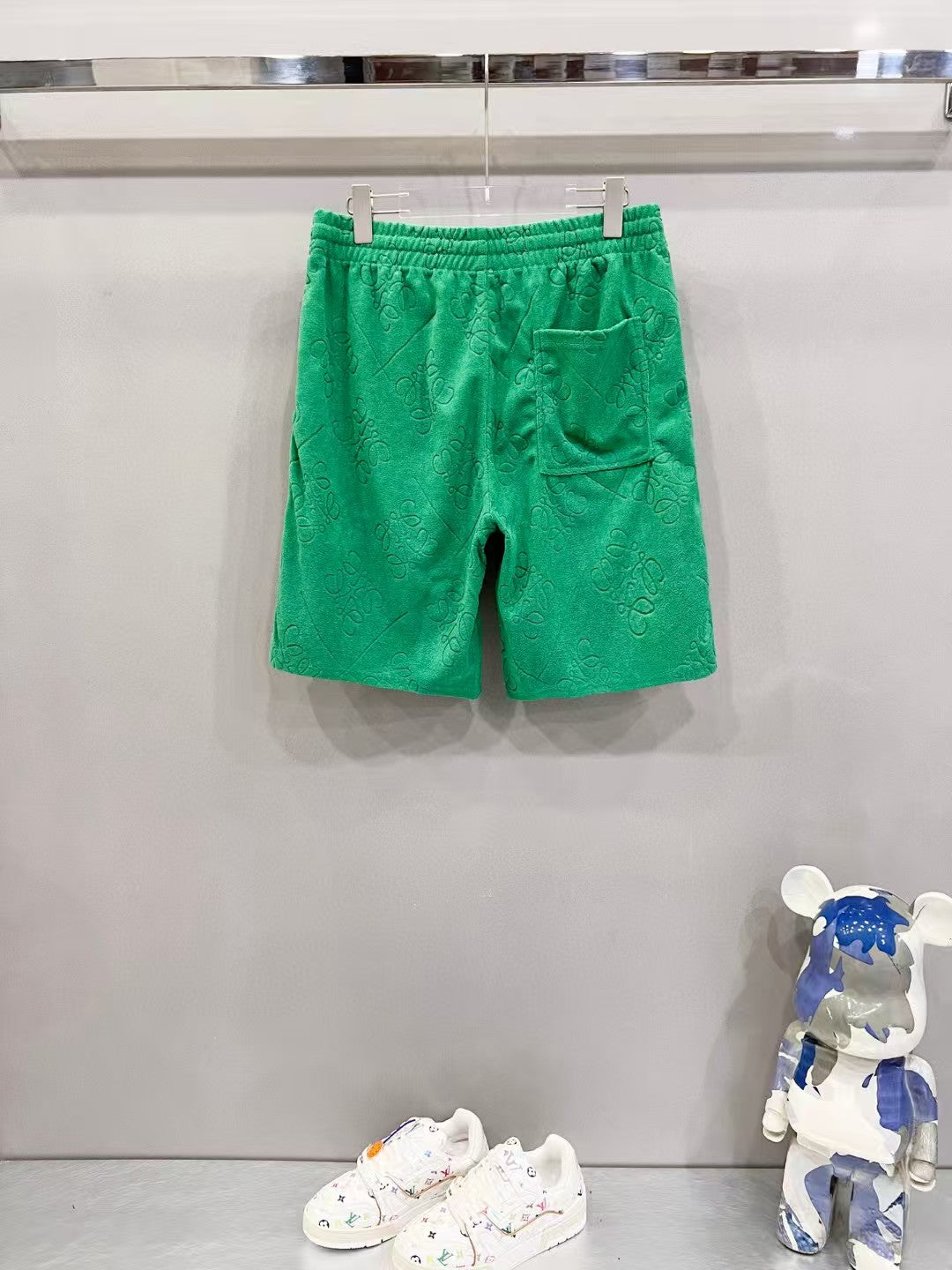 Customized jacquard fabric shorts