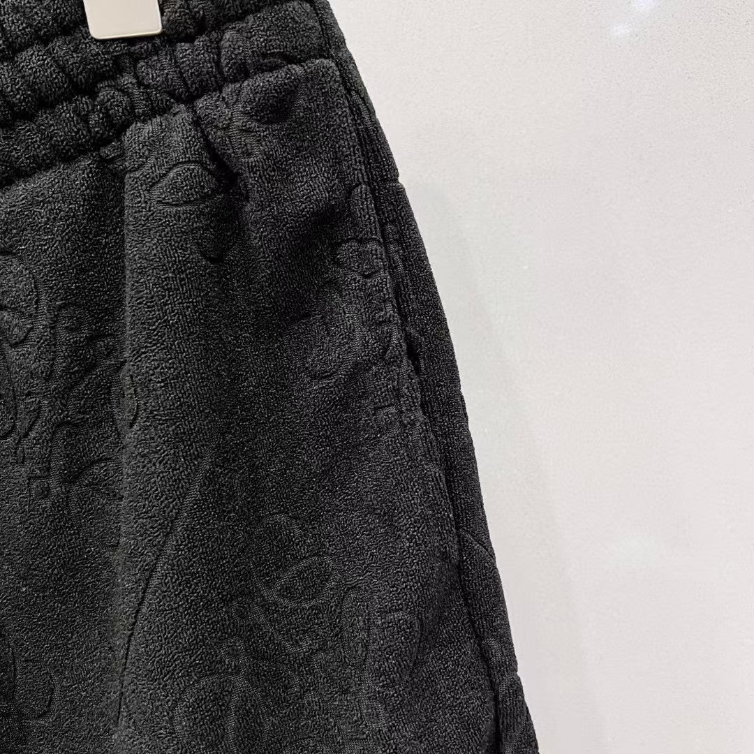 Customized jacquard fabric shorts