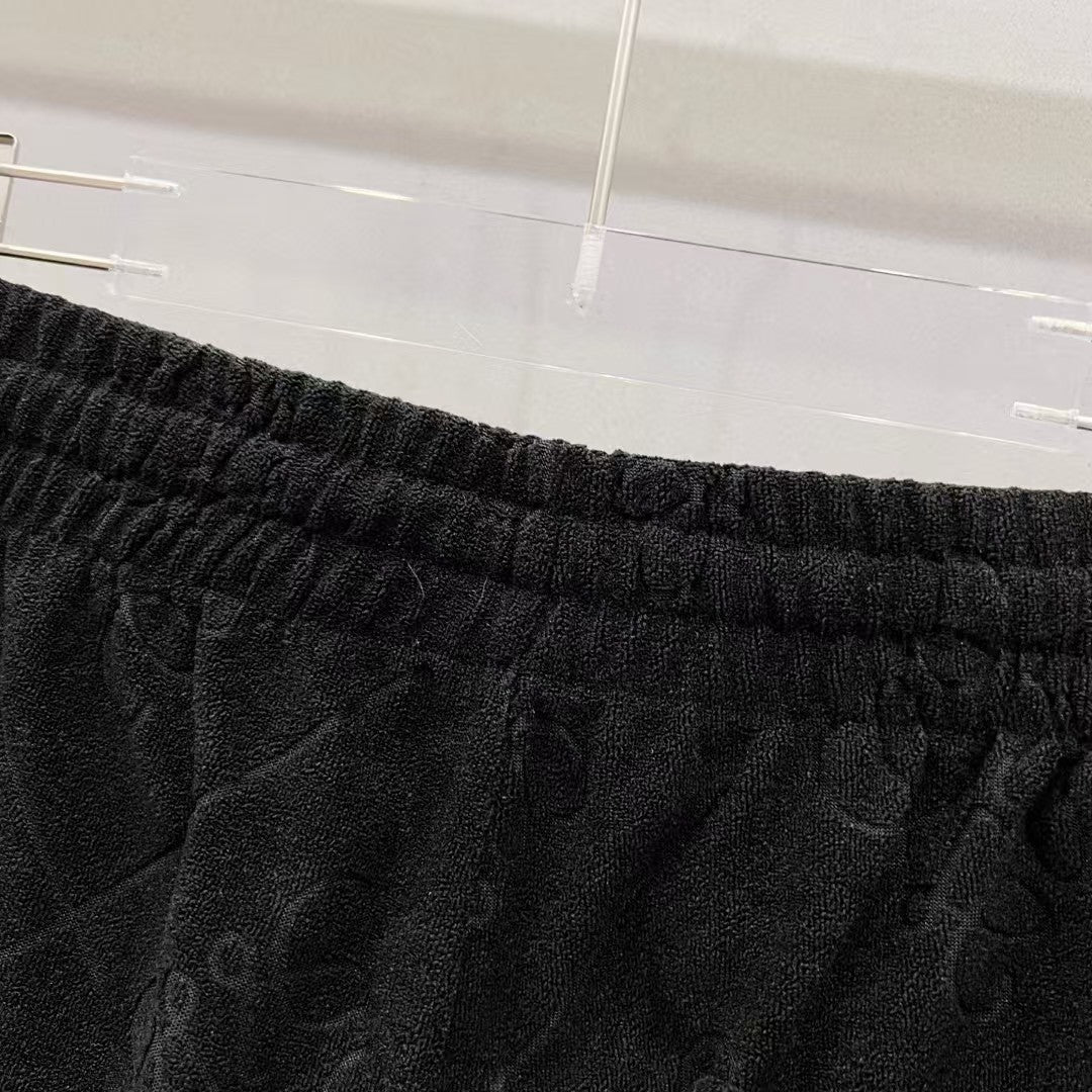 Customized jacquard fabric shorts