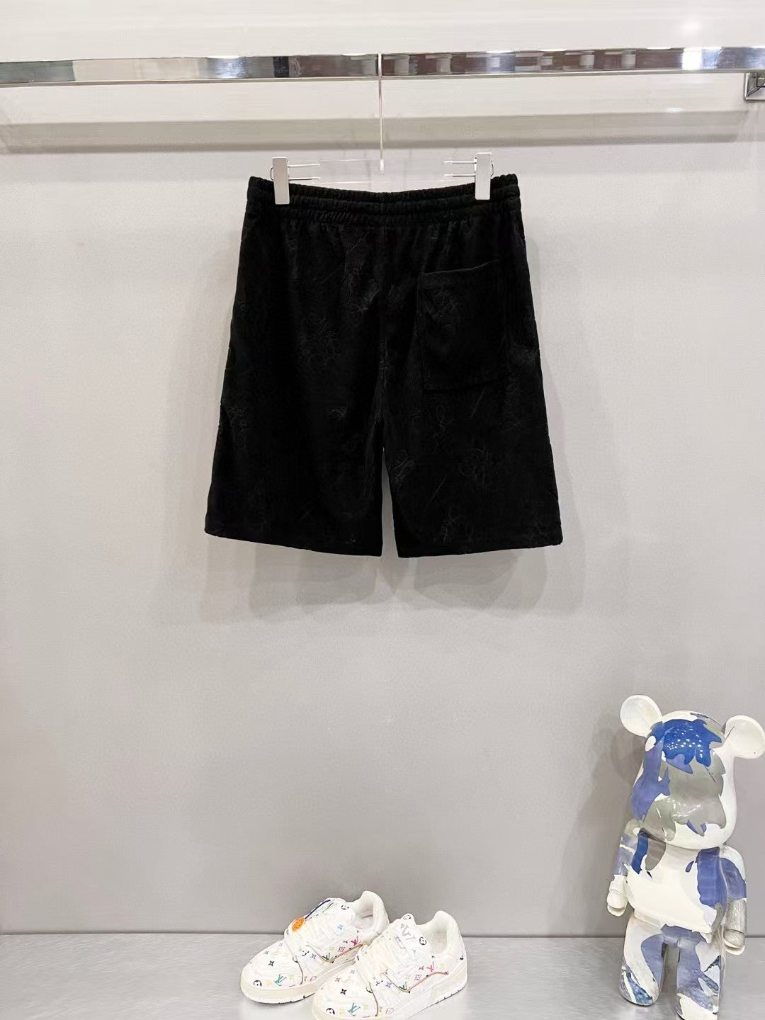 Customized jacquard fabric shorts