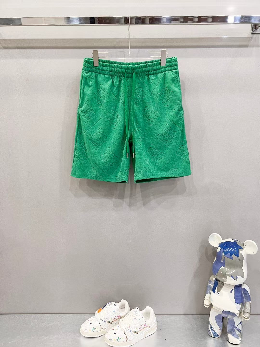 Customized jacquard fabric shorts