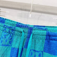 Customized towel fabric shorts