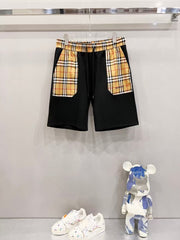 Space cotton shorts