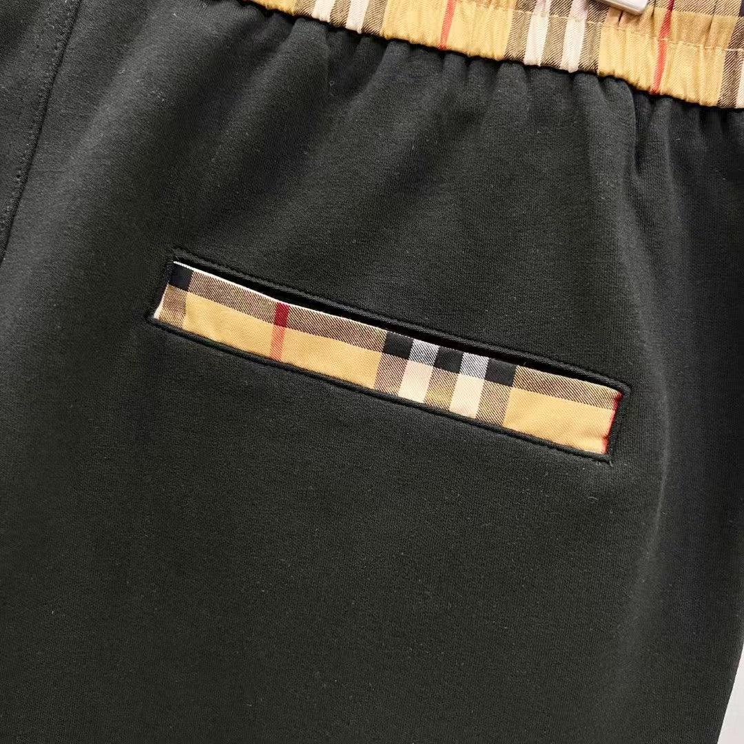 Space cotton shorts