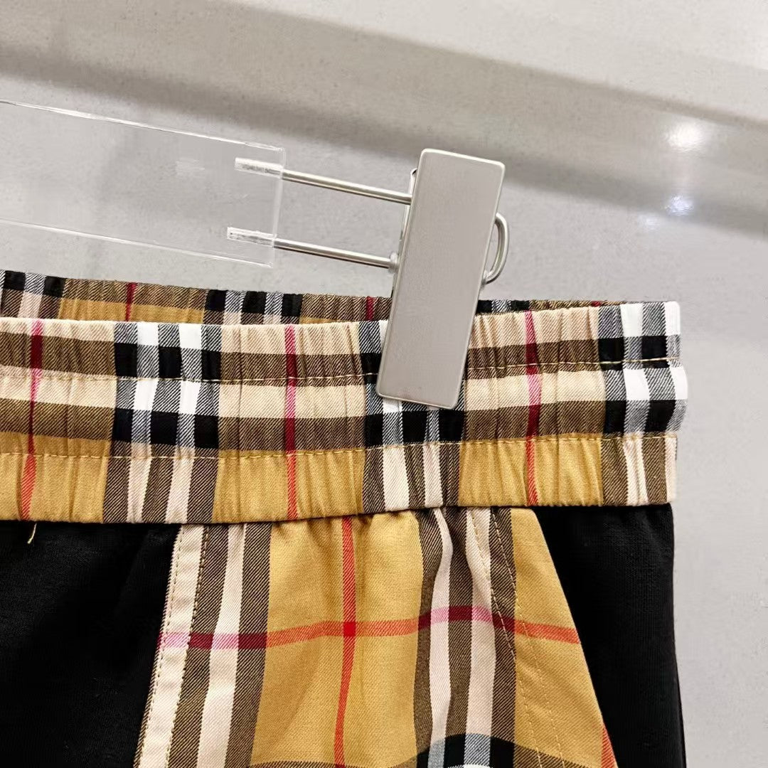 Space cotton shorts