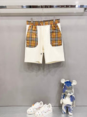 Space cotton shorts