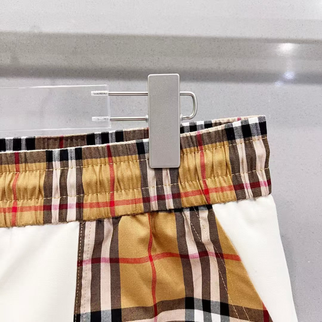 Space cotton shorts