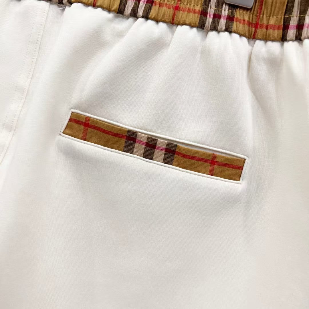 Space cotton shorts