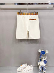 Space cotton shorts