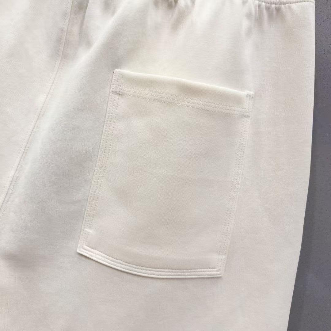 Space cotton shorts