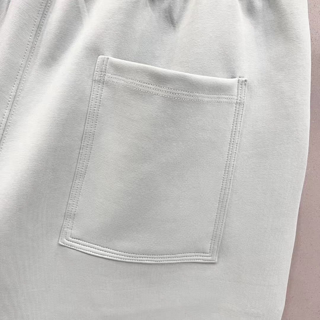 Space cotton shorts