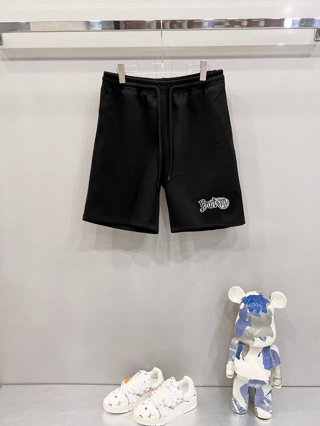 Space cotton shorts