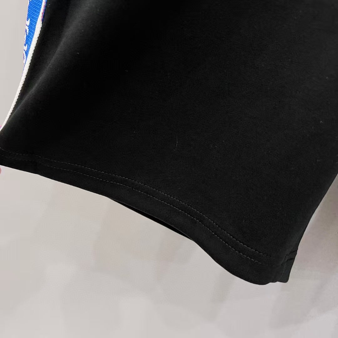 Space cotton shorts