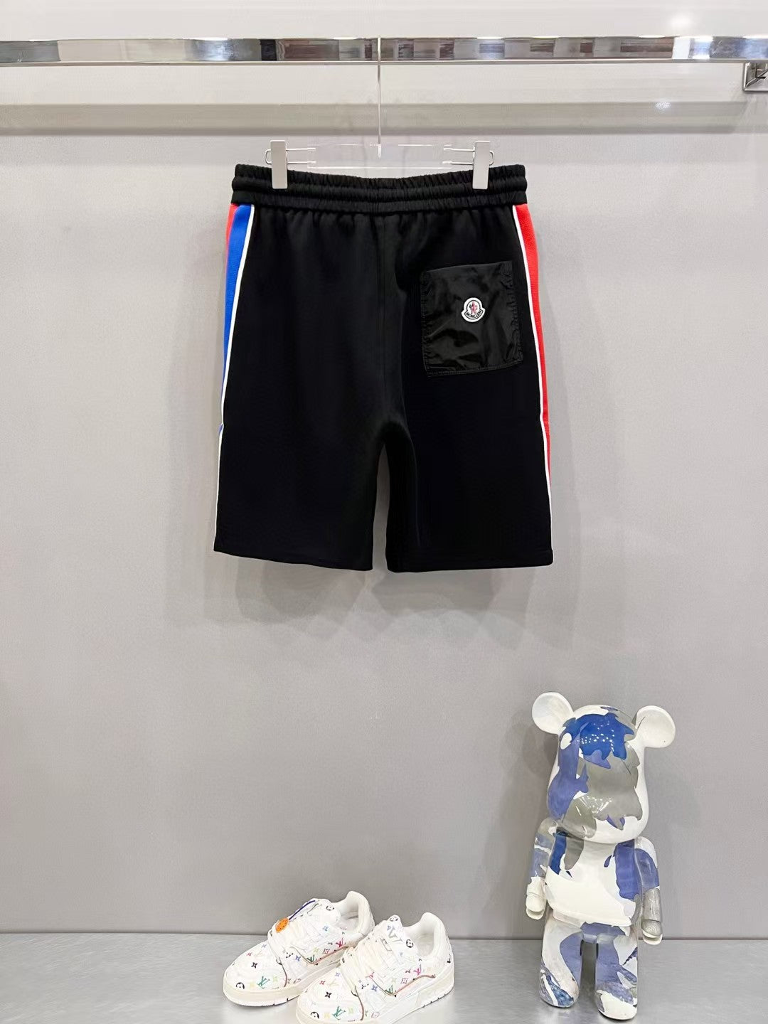 Space cotton shorts