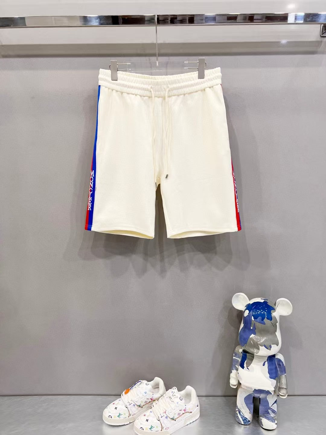 Space cotton shorts