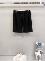 Jacquard fabric shorts
