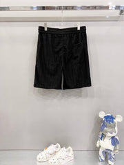 Jacquard fabric shorts
