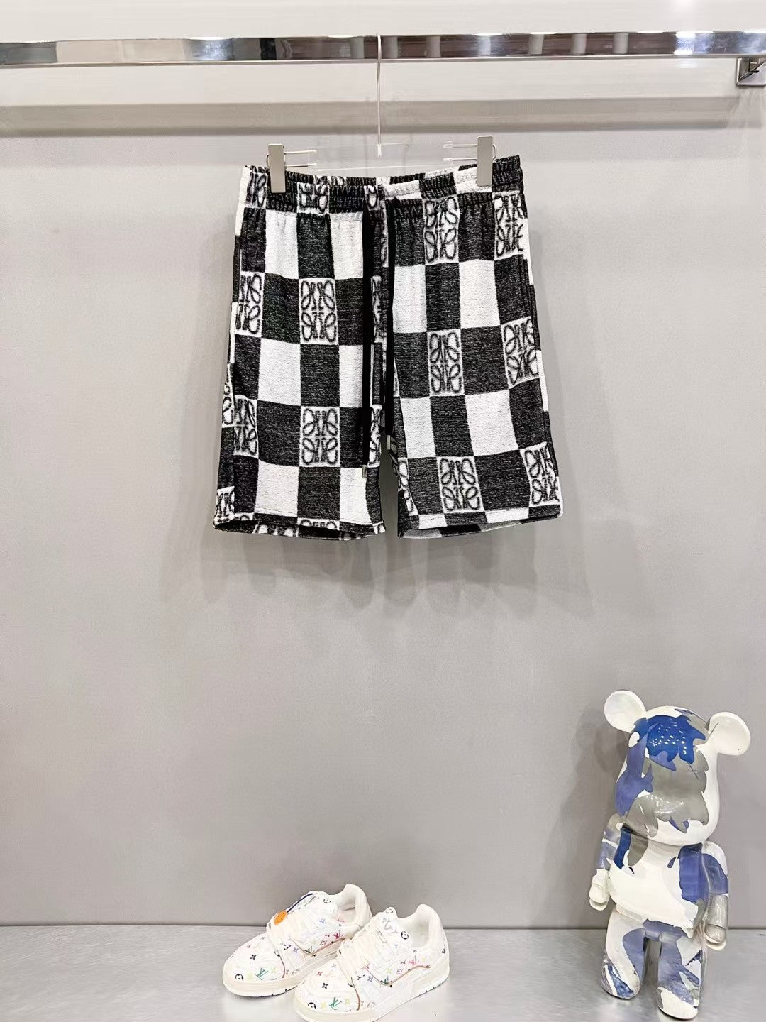 Towel fabric shorts