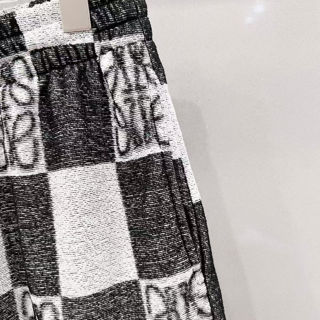 Towel fabric shorts