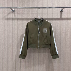 Stand up collar zipper space cotton jacket jacket