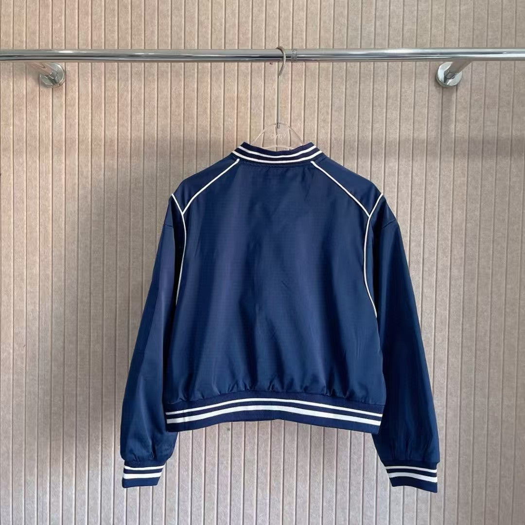 Letter printed decorative jacket jacket