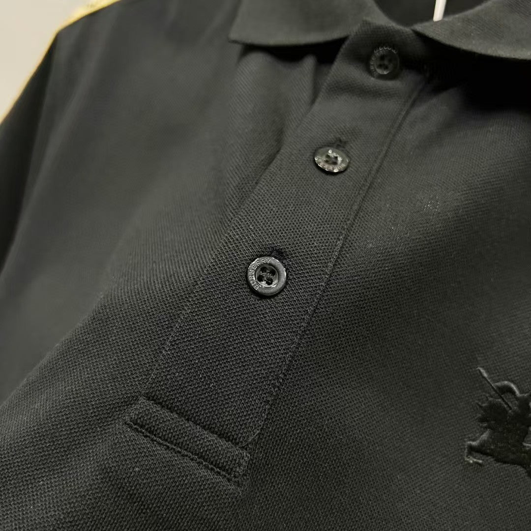 Grid stitching, hand sleeves, warhorse micro emblem embroidery