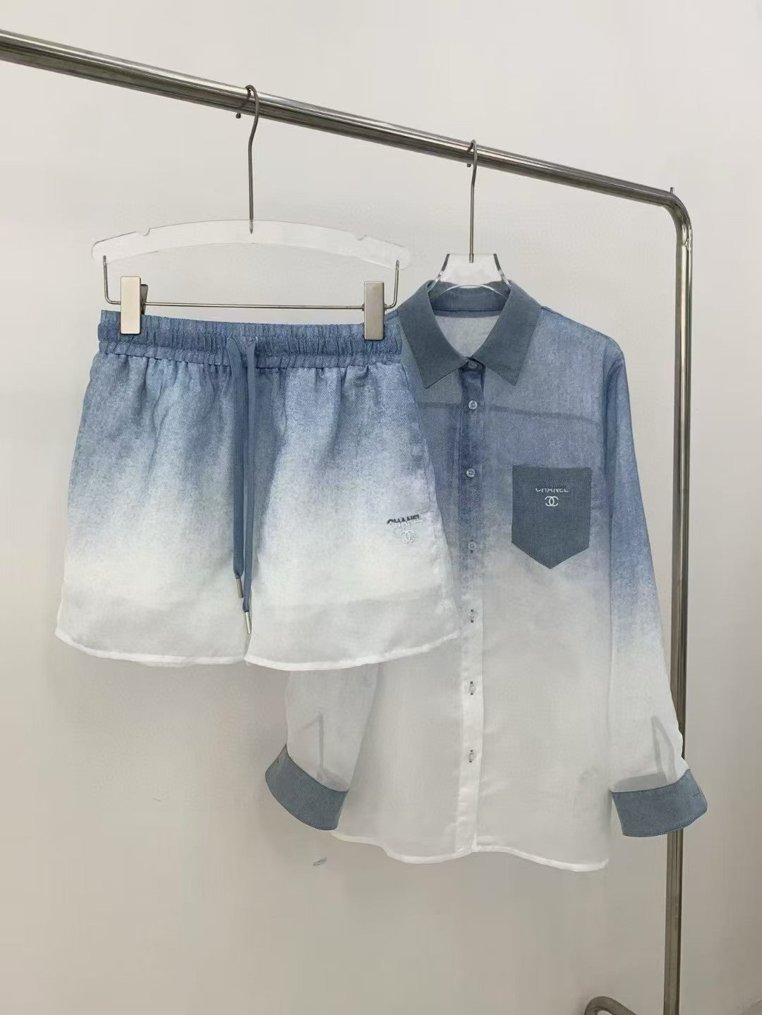 25 Spring/Summer New Product Gradient Shirt Sunscreen Set