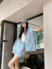 Badge casual suit