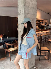 Badge casual suit