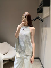 knitted vest