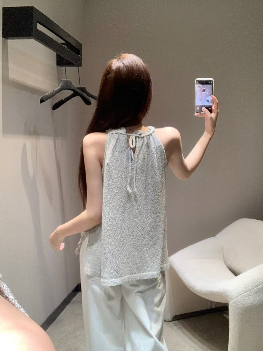 knitted vest
