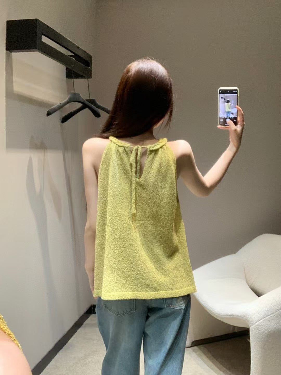 knitted vest