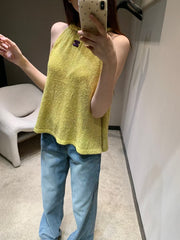 knitted vest