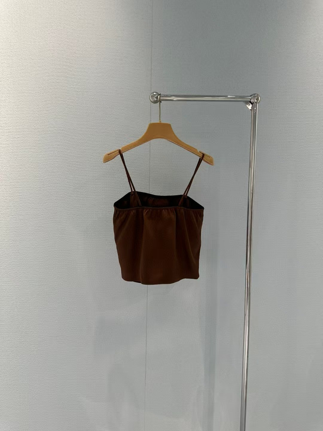 Strap vest half skirt set