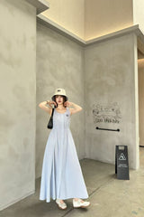 colour Women's striped long dress