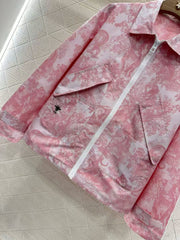 Jacquard assault jacket jacket
