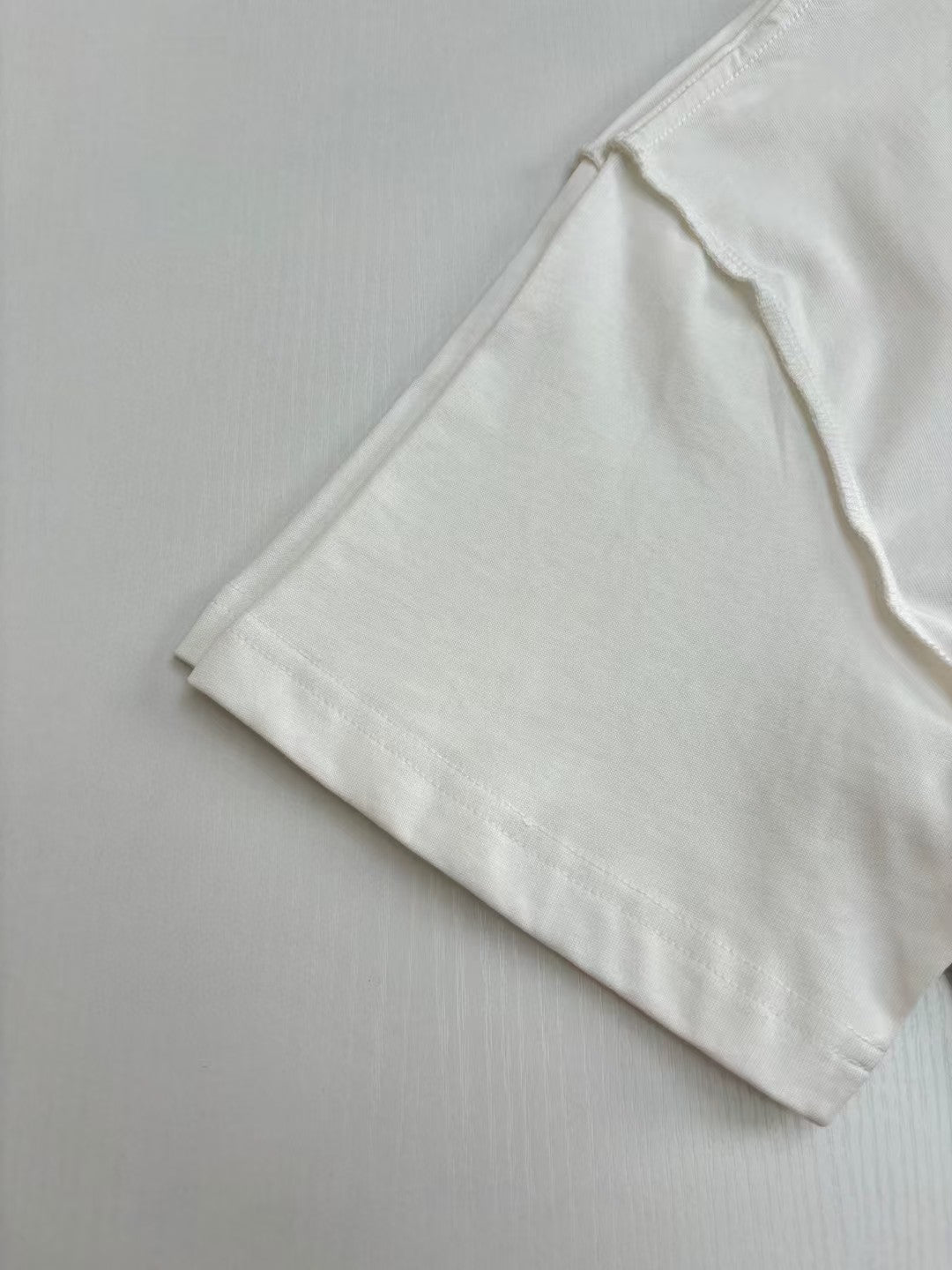 Full printed color round neck short sleeved T-shirt