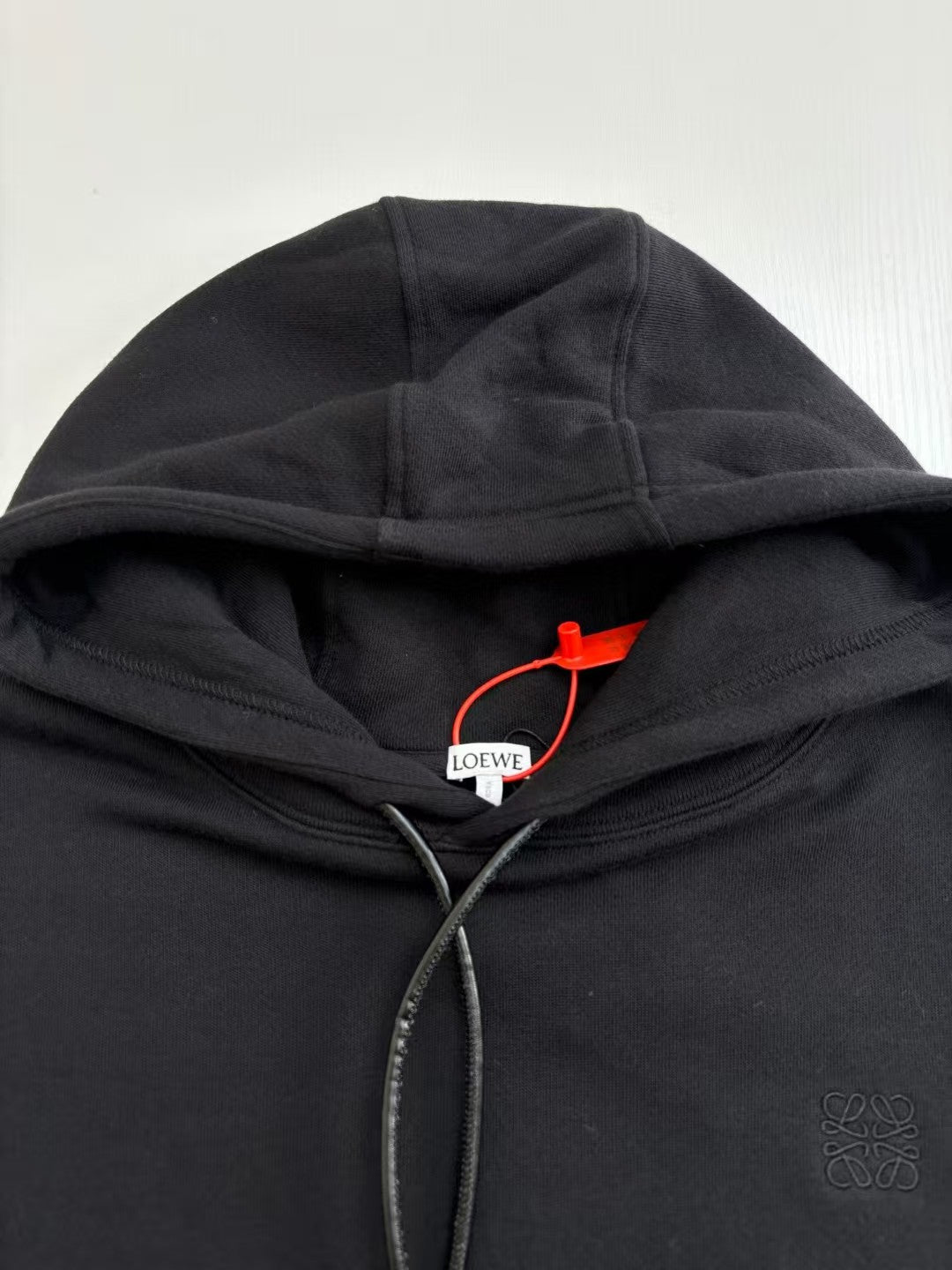 Embroidered hooded sweatshirt