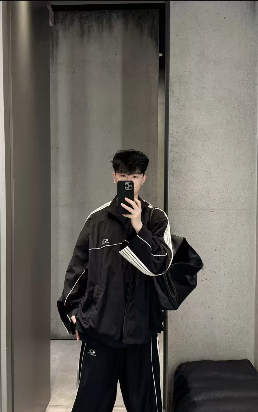 Five bar casual sports jacket