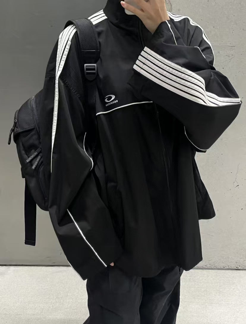 Five bar casual sports jacket