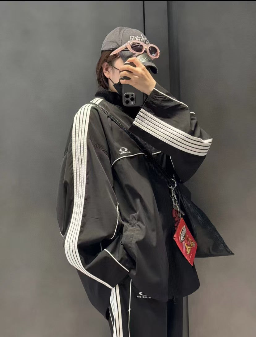 Five bar casual sports jacket