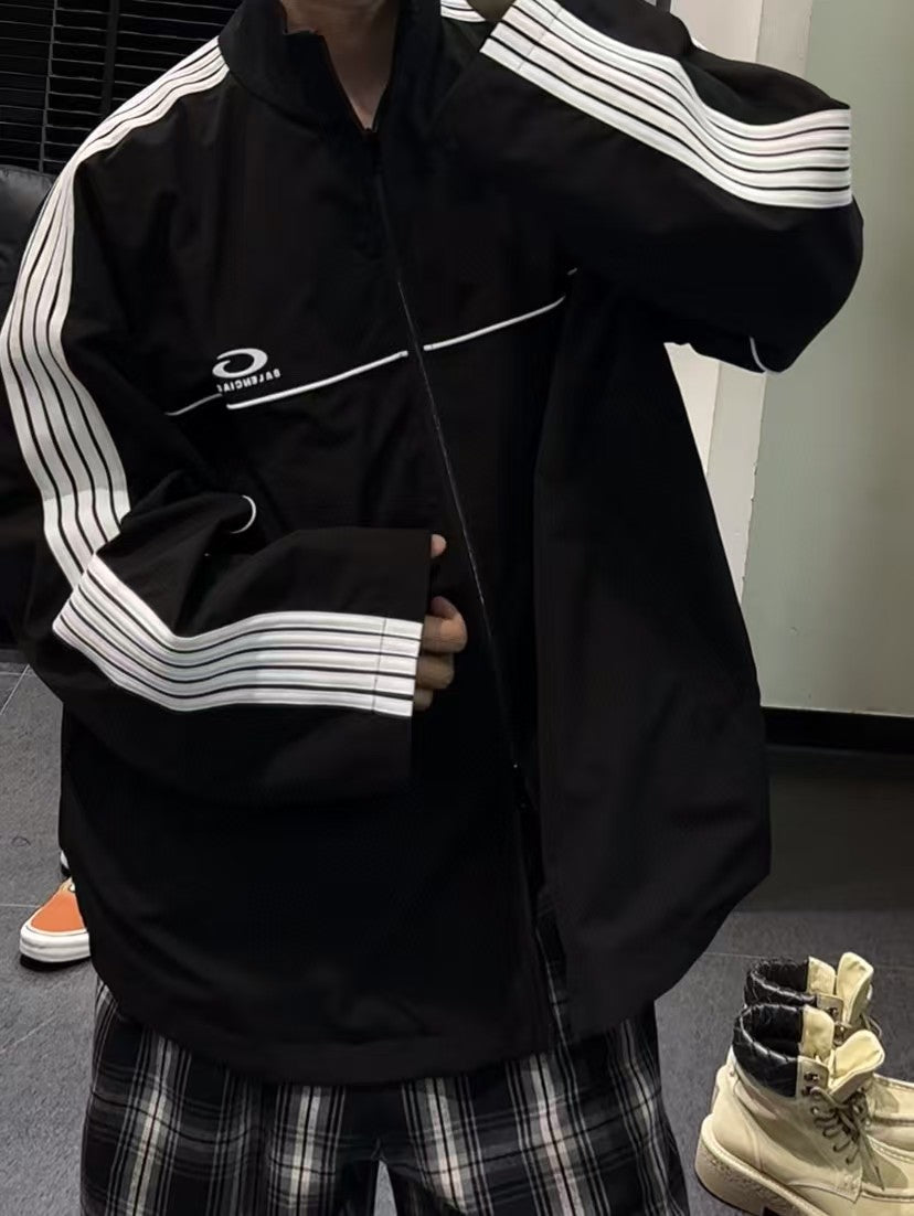 Five bar casual sports jacket