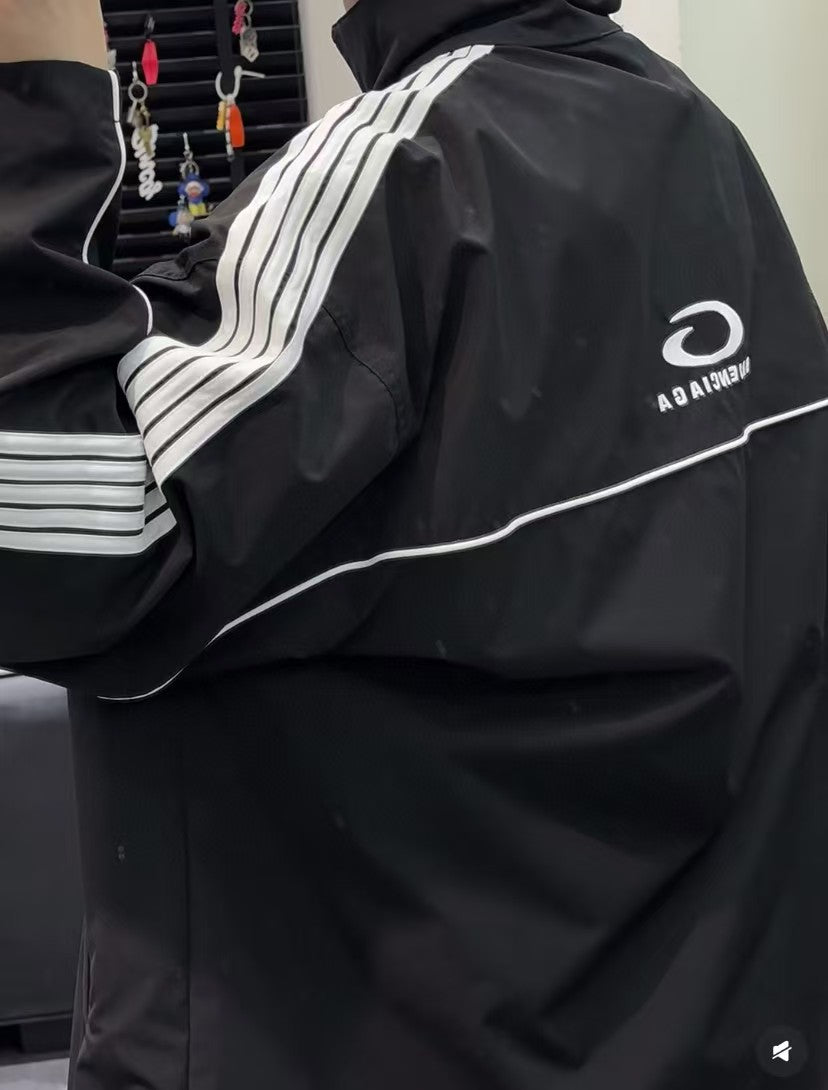 Five bar casual sports jacket