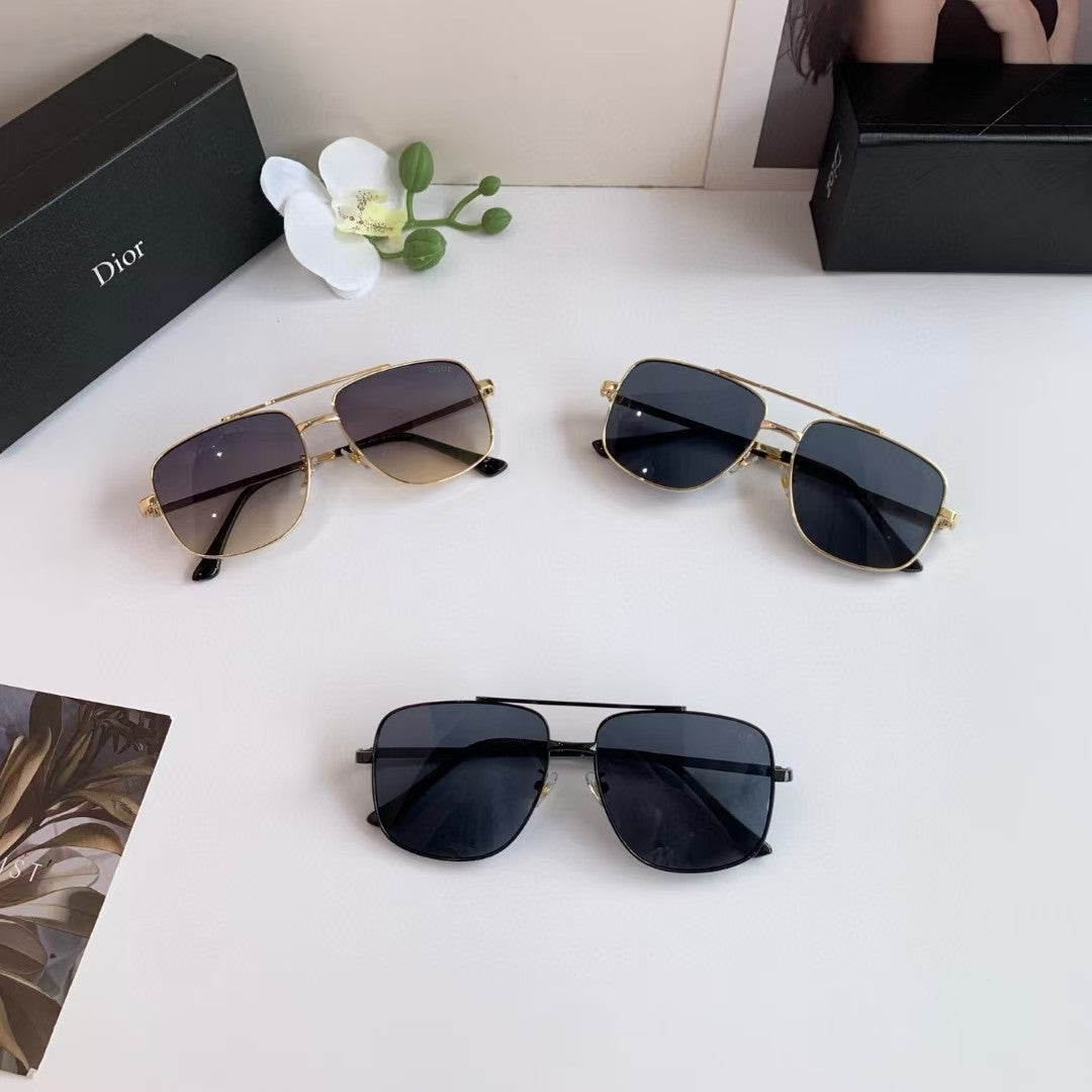 New Fashion Metal Box Sunglasses