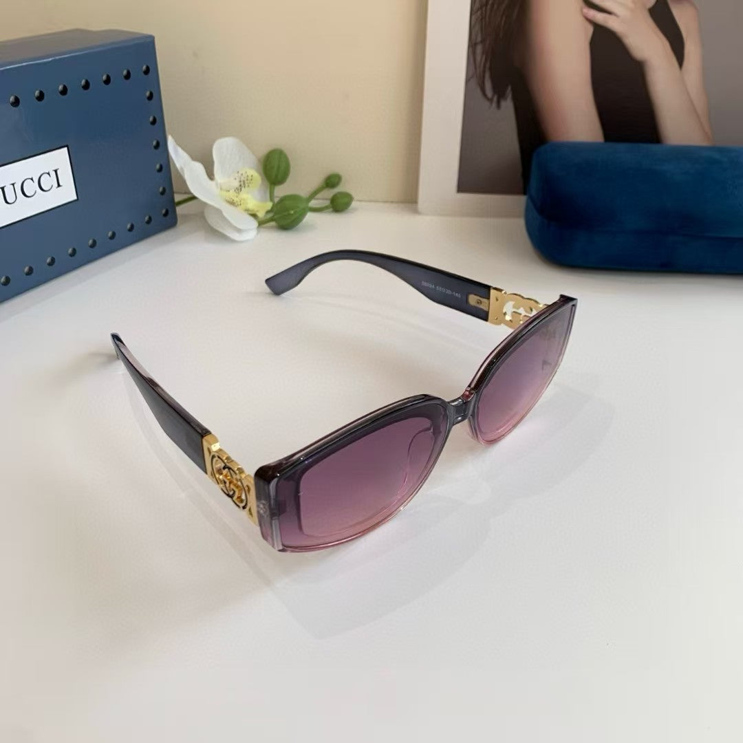 Fashion box polarized sunglasses