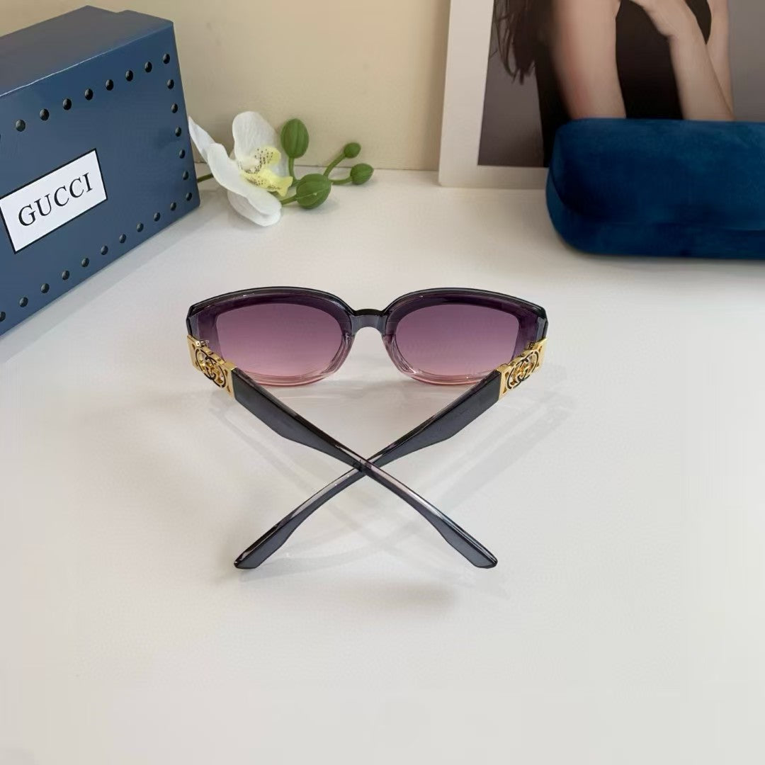 Fashion box polarized sunglasses
